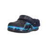 Hausschuh ZIGZAG "Telar", Gr. 24, blau, Synthetik, casual, Schuhe, mit bequemem Fleece-Innenfutter