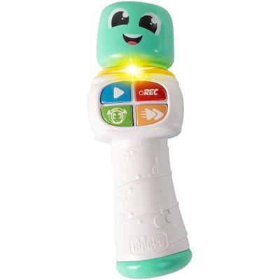 Mikrofon CHICCO "Mike das Mikrofon", bunt, MikrofoneB:7cm H:20cm, Kunststoff, mit Licht- und Soundeffekt, B:7cm H:20cm