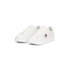 Plateausneaker TOMMY JEANS "ARCHIVE' 98", Damen, Gr. 39, beige (ecru), Nappaleder, Textil, sportlich, Schuhe, Freizeitschuh, Halbschuh, Schnürschuh, Kontrastbesatz an der Ferse