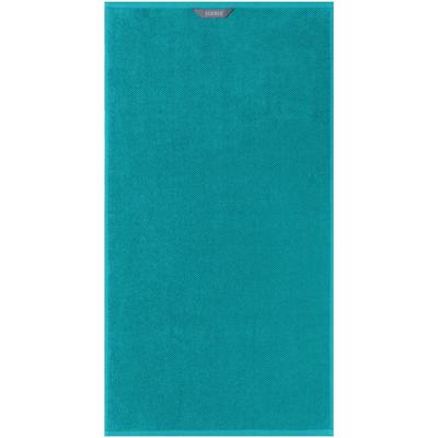 Handtuch EGERIA "BOSTON", blau (capri), B:50cm L:100cm, Frottier, Obermaterial: 100% Baumwolle, Handtücher (Packung), neues Uni Programm, aus 100% Baumwolle, Größe jeweils 50 x 100 cm Image