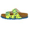 Pantolette LICO "Pantolette Bioline Top", Gr. 37, gelb, Synthetik, Schuhe
