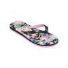 Sandale ROXY "Tahiti", Gr. 2(32), pink (schwarz, pink stencil), Obermaterial: 100% Synthetikmaterial / Futter: N/A / Außensohle: 100% EVA, Schuhe