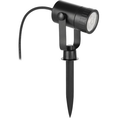 EGLO Stehlampe "NEMA-Z Stehleuchte, Außenleuchte, Spot, Erdspieß, schwarz, ZigBee 3.0", schwarz, Ø 9,00cm H: 11,50cm, Lampen, App / Sprachsteuerung Alexa, 125x115x90cm, exkl. Fernbedienung, LED Außenleuchte LED Wegeleuchte LED Gartenleuchte Image
