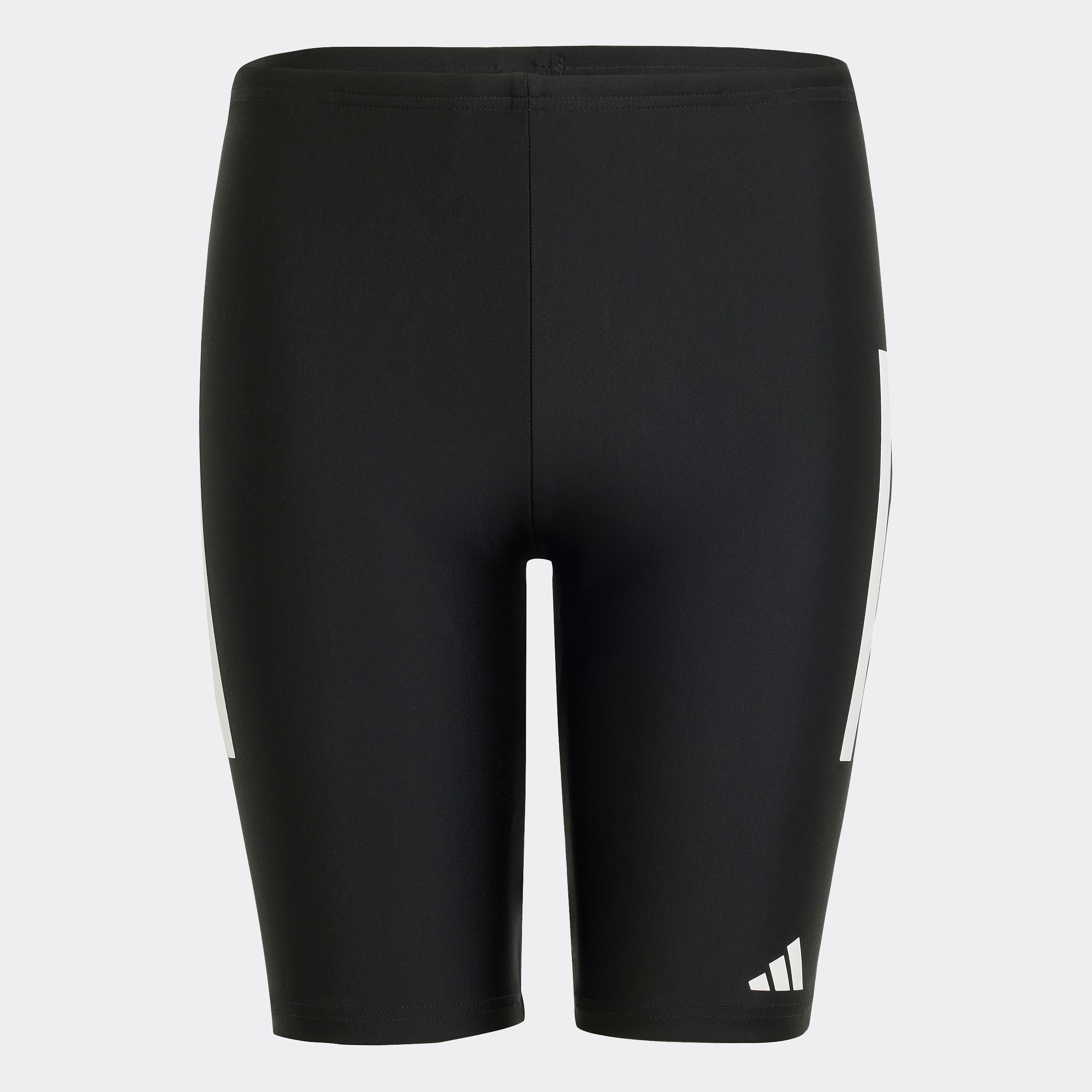 Badehose ADIDAS PERFORMANCE "3S BLD JAM Y", Kinder, Gr. 98, N-Gr, schwarz-weiß (schwarz, weiß), Obermaterial: 78% Polyamid, 22% Elasthan, Badehosen Image