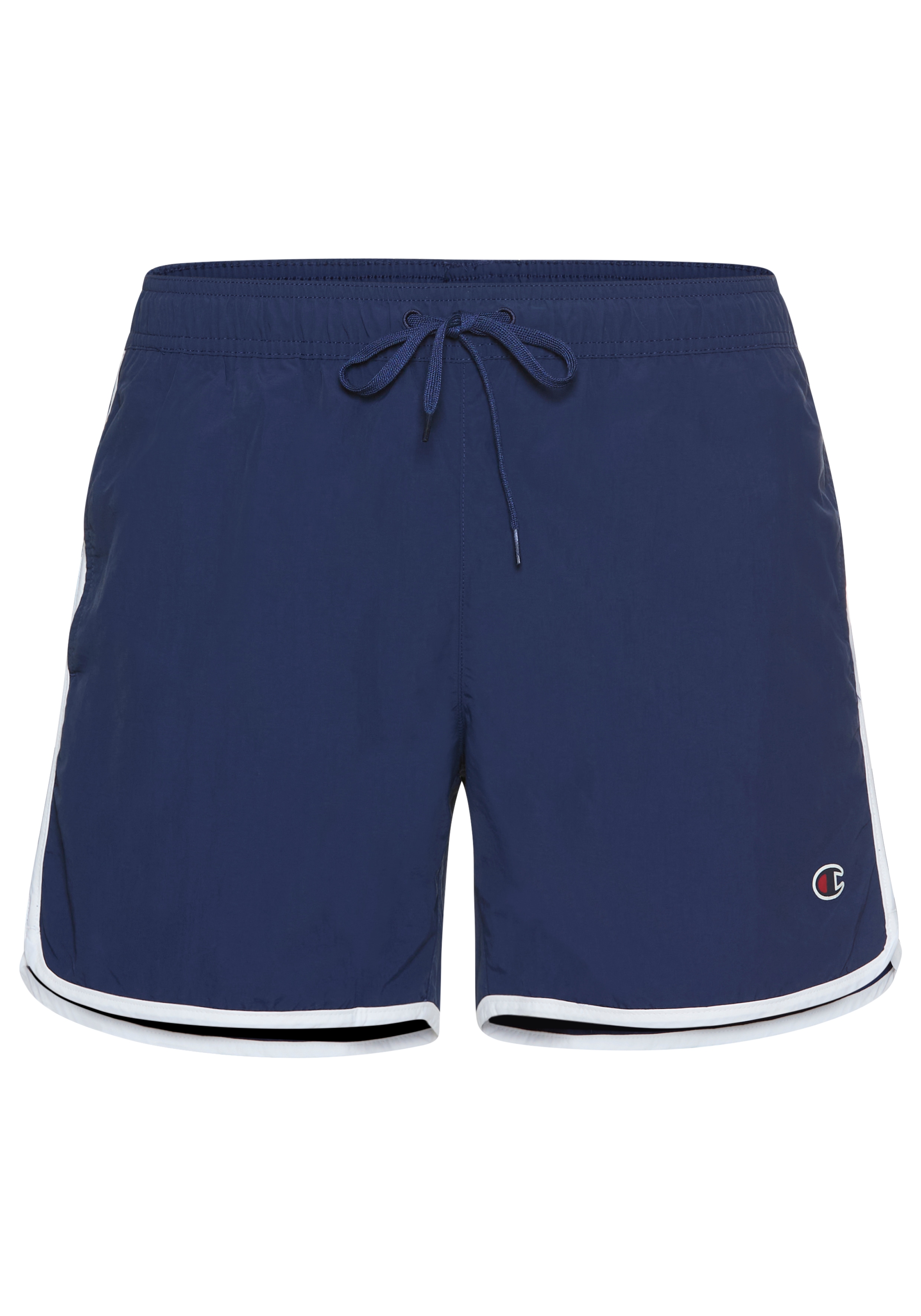 Badeshorts CHAMPION "5-inch Men's swim shorts", Herren, Gr. XS (44), N-Gr, blau (marine), Obermaterial: 100% Polyamid, Badehosen Image