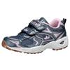 Hallenschuh LICO "Sportschuh Bob V", Kinder, Gr. 30, silber (silberfarben), Synthetik, Schuhe