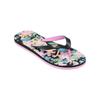 Sandale ROXY "Tahiti", Gr. 36, pink (schwarz, pink stencil), Obermaterial: 100% Synthetikmaterial / Futter: N/A / Außensohle: 100% EVA, Schuhe