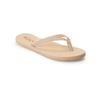 Zehentrenner ROXY "NAPILI II", Gr. 41, beige, Synthetik, sportlich, Schuhe