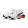 Trainingsschuh PUMA "PWR Hybrid Trainingsschuhe Erwachsene", Gr. 46, weiß glowing rot ruby shimmer mint melt, Obermaterial: Textil, Synthetik; Futter: Textil; Innensohle: Textil; Laufsohle: Gummi, Schuhe