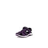 Riemchensandale ECCO "X-TRINSICK", Kinder, Gr. 30, lila, Textil, sportlich, Schuhe, Sommerschuh, Outdoorsandale, Trekkingsandale mit Klettriemchen