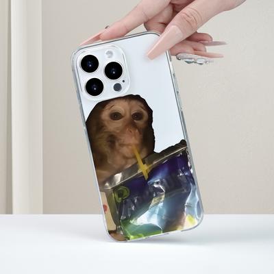 TEMU And Interesting Parody Drinking -end Men And Printed Phone Suitable For Iphone15/14/13/12/11/8/7xs Xr Easter, Christmas Halloween Decoration/ , Girlfriend, , Or Image