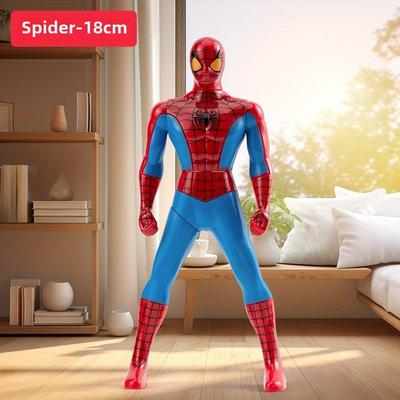 TEMU Avengers Action Figure - 18cm, Detailed Plastic Model With Realistic Costume, Ideal For Collectors And Fans, Easter, Halloween, Christmas Gifts, Collectible Figure|heroic Figure|detailed Costume