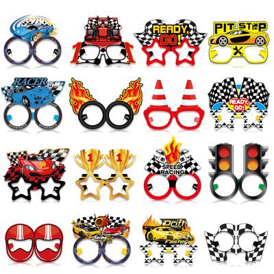 TEMU 16pcs Cool Racing Glasses, Party Photo Booth Props, Convenient Photo Props Decoration Image