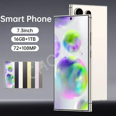 2025 SMS24 Ultra 7800mAh Cellphone Face Unlocked Original Cell Phone 22GB+2TB Smartphone Global Version Mobile Phones Dual Sim