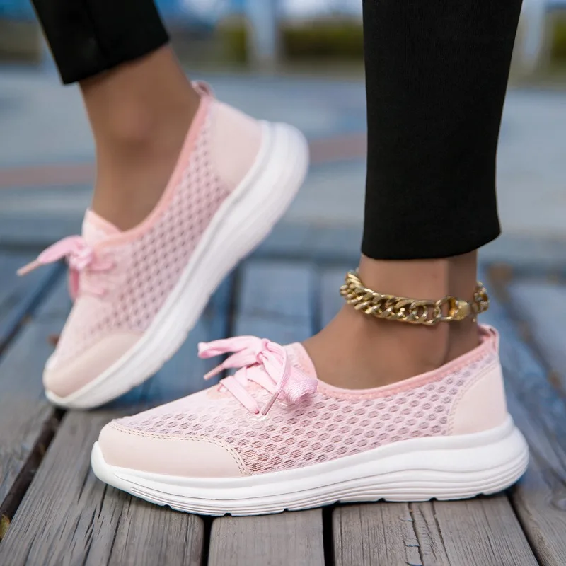 MAEDEF Women's Casual Shoes Soft Breathable Mesh Sneakers Outdoor Lightweight Comfortable Tennis Shoes for Female