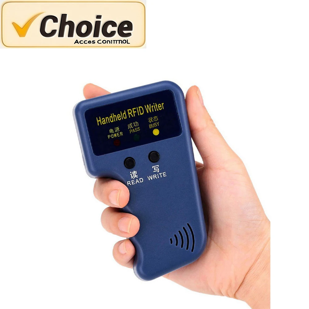 125-kHz-Handheld-RFID-Kloner und Encoder USB/TTL, zertifizierte Zugangskontrollsysteme für ID-Kartenprogrammierer, tragbarer Offline-Duplikator Image