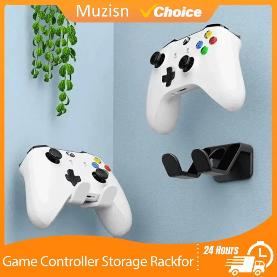 Game Controller Wandmontierte Basis Kein Stanzen erforderlich Controller-Aufbewahrungsregal für Switch Pro Sony Xbox Bracket Base Image