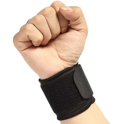 2PCS Gym Compression Bandage Volleyball Brace Wrap Carpal Wristbands Carpal Protector Wrist Support