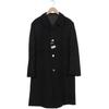 Eddie Bauer Herren Mantel, Gr. 52, schwarz, Mohair, Schurwolle