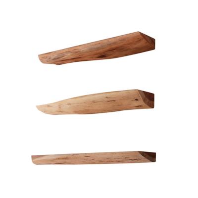 designline »Edge« Massivholz Wandregal 3er-Set Image