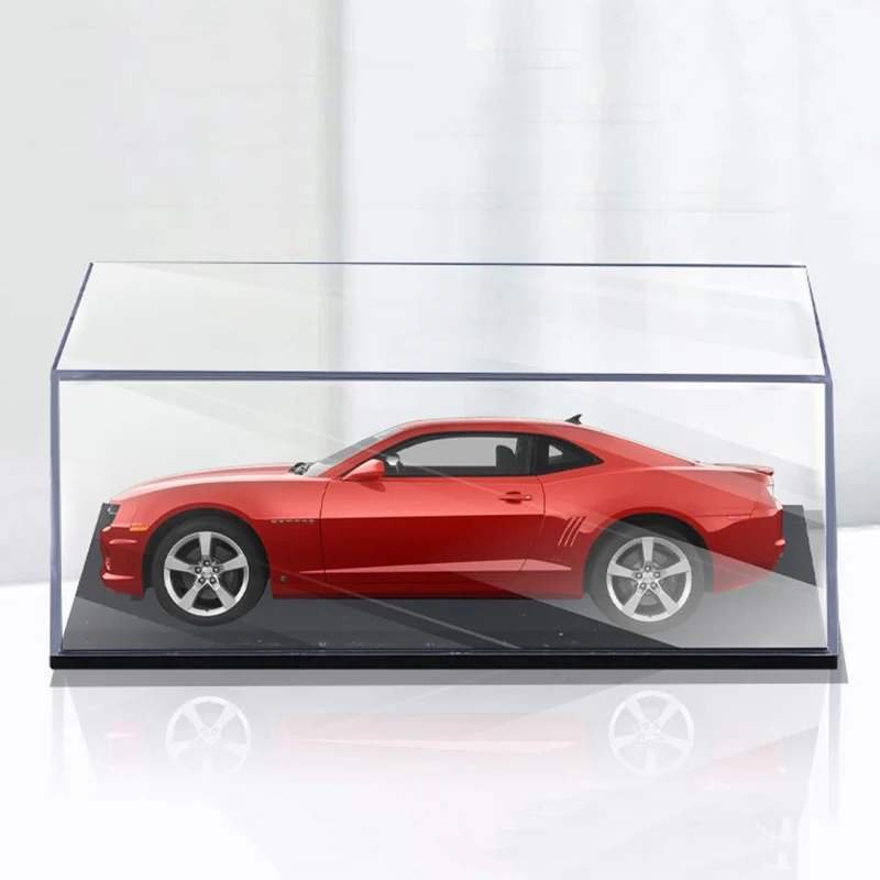 1:64 Scatola di visualizzazione per auto in acrilico per Hot Wheels Modello di auto Giocattolo 8 Grid Cabinet Rack Scatola di immagazzinaggio per auto impilabile antipolvere per Hotwheels
