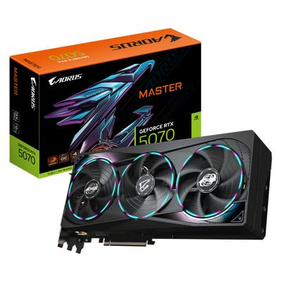 GIGABYTE Grafikkarte "AORUS GeForce RTX 5070 MASTER 12G Grafikkarte - 12GB GDDR7, 192 Bit, P", eh13, Grafikkarten
