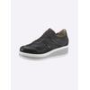 Schnürschuh HEINE, Damen, Gr. 38, schwarz, Leder, Synthetik, Textil, sportlich, Schuhe