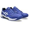 Tennisschuh ASICS "GEL-DEDICATE 8 CLAY", Gr. 45, schwarz cobalt, weiß, Synthetik, sportlich, Schuhe, Sandplatzschuhe für Ascheplätze