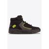 Sneaker LOTTO, Gr. 26, schwarz (schwarz, dunkelgrau), Synthetik, sportlich, Schuhe, Sneakerboots, Winterschuhe, Schnürboots, gefüttert