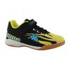 Hallenschuh KAPPA "Joy", Gr. 31, schwarz, gelb, turkis, Synthetik, Textil, sportlich, Schuhe