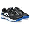 Tennisschuh ASICS "GEL-DEDICATE 8 GS", Gr. 40, blau (schwarz, tuna blau), Synthetik, sportlich, Schuhe, Multicourt-Schuhe