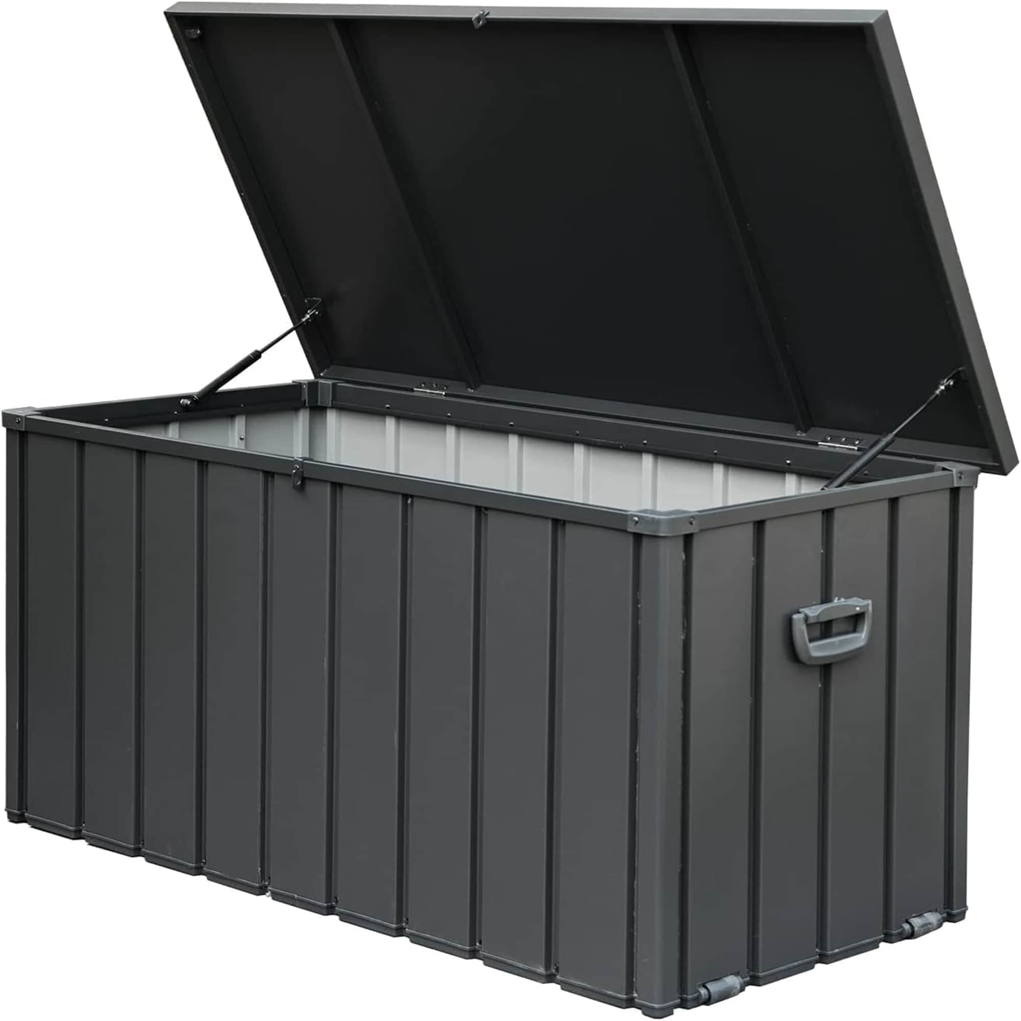GDFStudio -Outdoor Benn Multi-Size Storage Deck Box - Waterproof, Lockable, and Durable for Patio Cushions, Garden Tools