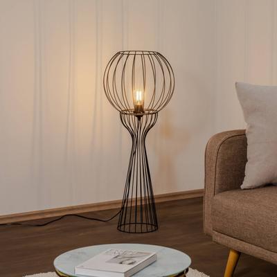 Stehlampe Mercure HELAM, schwarz, für Wohn- / Esszimmer, Metall, Stehlampe Image