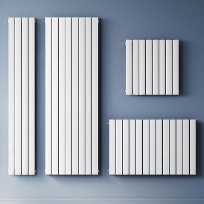 SONNI Design Flachheizkörper Weiß Paneelheizkörper 1800x465mm Vertikal Einlagig 804 Watt Image