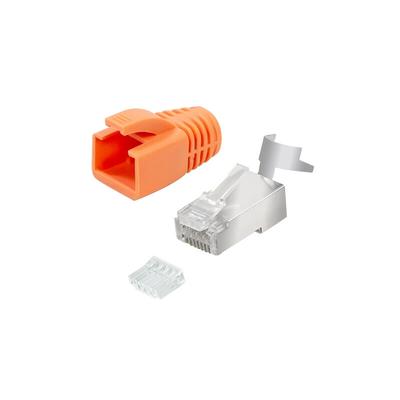 Logilink - CAT.6A RJ45 Modular Stecker f. Cat.6A & Cat.7 Verlegekabel 10er Pack Image