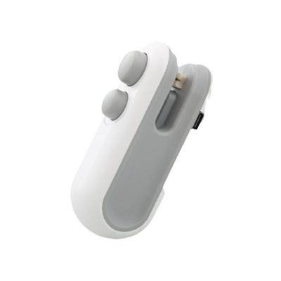 Sollbry - Mini-Beutelverschließer, 2-in-1-Beutelverschließer und -schneider, Magnet, Image