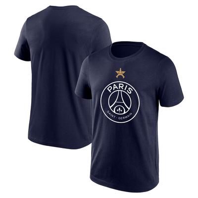 PSG Europameister Eiffelstern Grafik T-Shirt - Marineblau - Herren Image