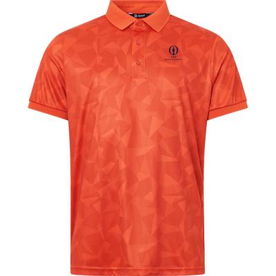 The Open 153rd Royal Portrush Abacus Tumble Print Polo - Rot Image