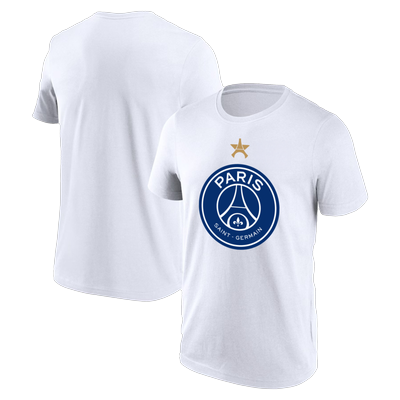 PSG Europameister Eiffelstern Grafik T-Shirt - Weiß - Herren Image