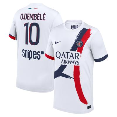 PSG Nike Stadium Auswärtstrikot 2025-26 - Kinder mit Aufdruck O. Dembélé 10 Image