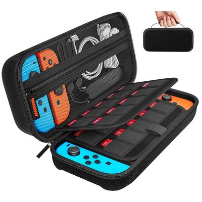 TEMU Portable For Switch/switch Oled, Protective Hard Shell Travel Case Compatible With Console And Accessories Image