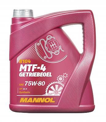 Mannol 4 L MTF-4 Getriebeoel 75W-80 GL-4 [Hersteller-Nr. MN8104-4] Image