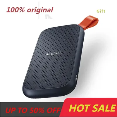 Sandisk Portable External PSSD 480GB 800MB/s Hard Drive USB 3.1 Type-C 1TB 2TB Solid State Disk Phone pc Laptop Desktop Business