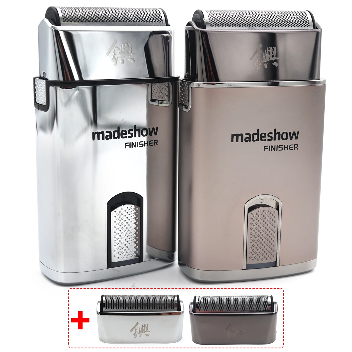 Madeshow M7 Rasierer für Männer, professioneller Ölkopf, hin- und hergehender Haarschneider, Metallgehäuse, 0 mm Schneider, elektrischer Bartschneider Image