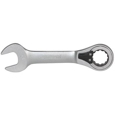 Sw Stahl Gabelringratschenschlüssel, 9 mm, kurz [Hersteller-Nr. S1596-9] Image