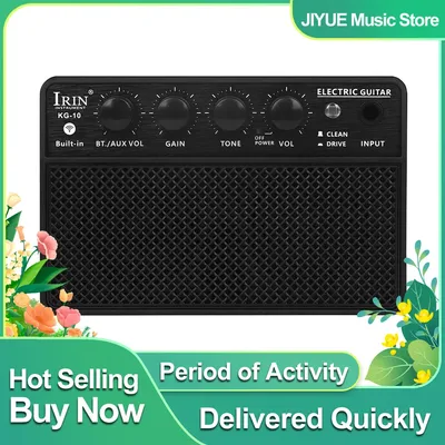 IRIN Audio E-Gitarre Bass Sound Verstärker 10W 6,35mm Wiederaufladbare Tragbare Sound Verstärker Elektrische Gitarre Zubehör