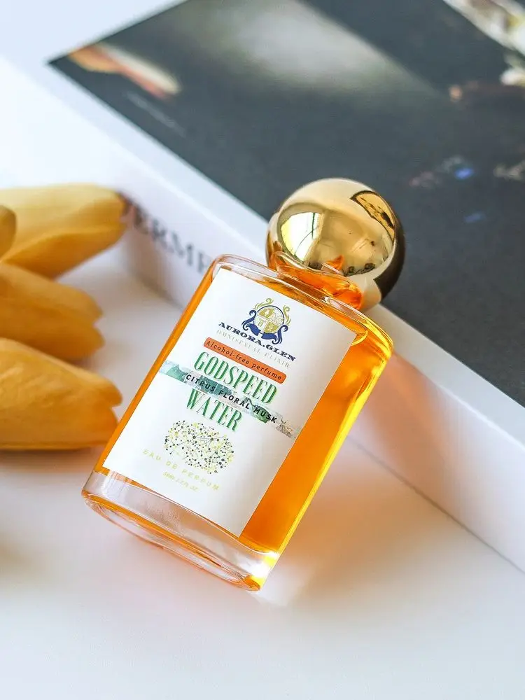 Parfum Azure Breeze Eau de Toilette for Men Fresh Woody Alcohol-Free Perfume with Cedarwood Vetiver Cologne Pink Pepper Mint