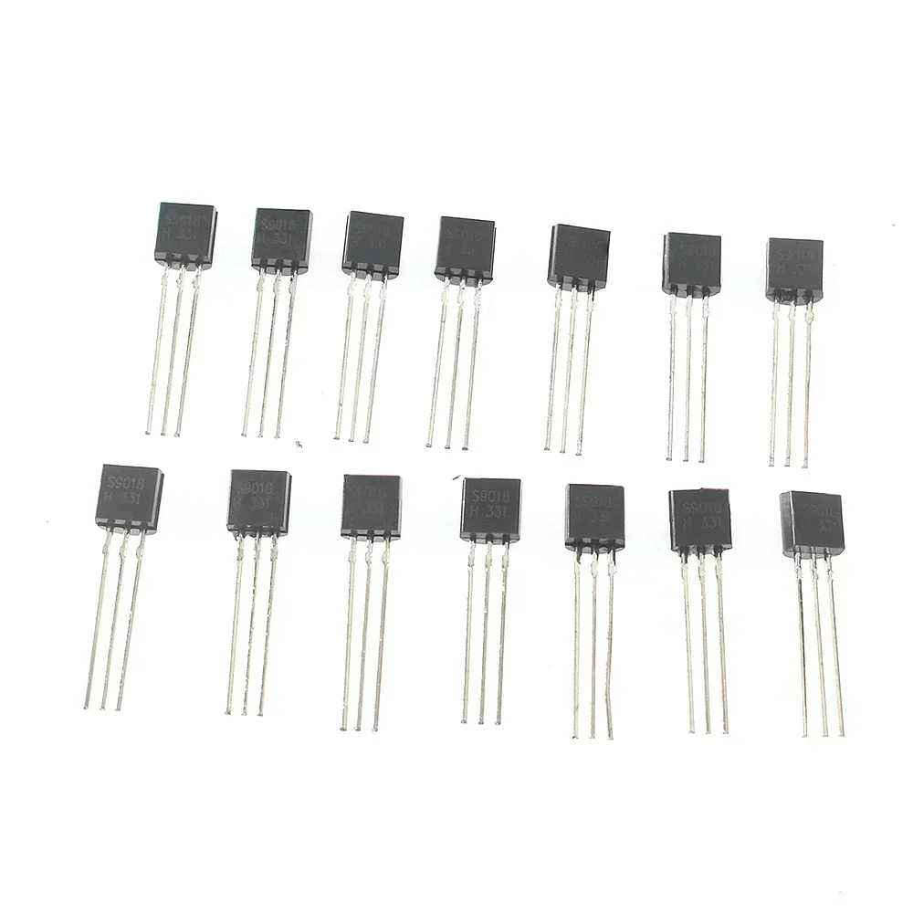 100-teiliges Transistoren-Set 2N2222 2N3904 2N3906 2N5401 2N5551 5-Typ-Transistoren-Kit NPN PNP 20 Stück jeder Werte Elektronik-Kit Image