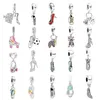 Heißer Verkauf Schuh Serie Rote Emaille High Heels Schuhe Charms Perlen Fit 925 Sterling Silber