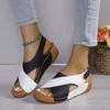 Frauen Sandalen 2025, Neue Sommer Strand Wanderschuhe Party Sandalen Frauen Plus Größe Damen Schuhe